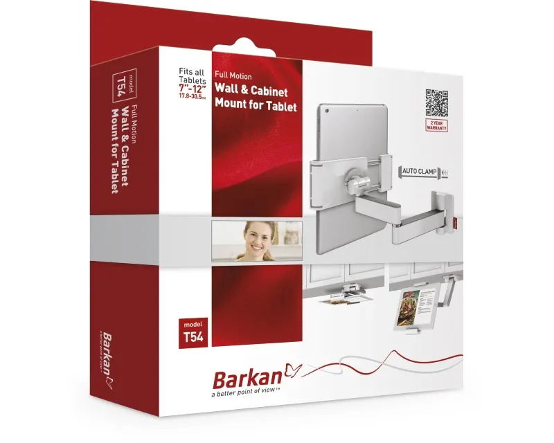 BARKAN T54 Univerzalni zidni nosač za tablet 7 do 12 inča  Slika 2