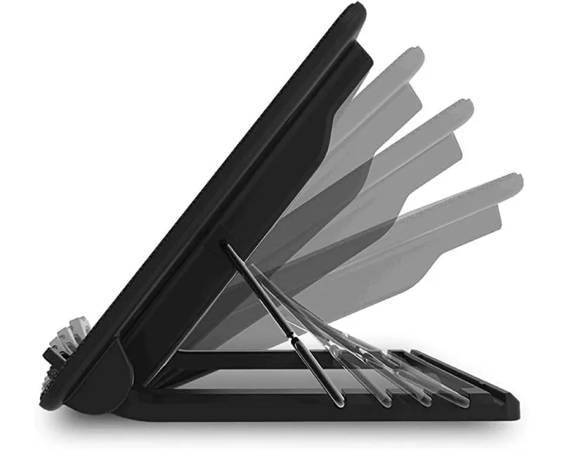 COOLER MASTER Postolje za laptop NotePal ERGOSTAND IV (R9-NBS-E42K-GP), crno  Slika 3