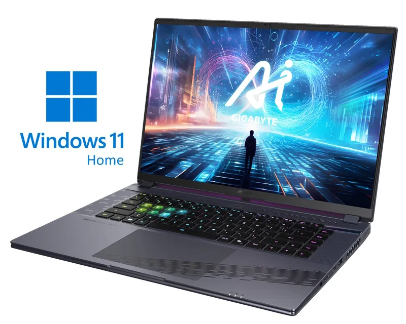 GIGABYTE AORUS 16X 9SG 16 inch QHD+ 165Hz i7-13650HX 16GB 1TB SSD GeForce RTX 4070 8GB RGB Backlit Win11Home gaming laptop Slika 1