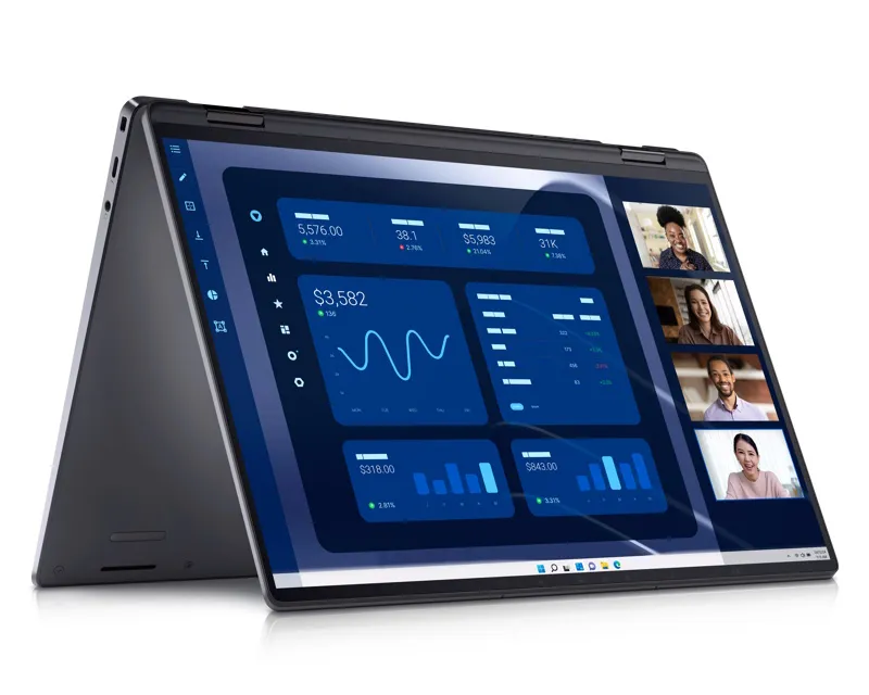 DELL Latitude 9450 2-u-1 14 inch QHD+ 500nits Touch Core Ultra 7 165U 16GB 512GB SSD Backlit FP Win11Pro 3yr ProSupport laptop Slika 2