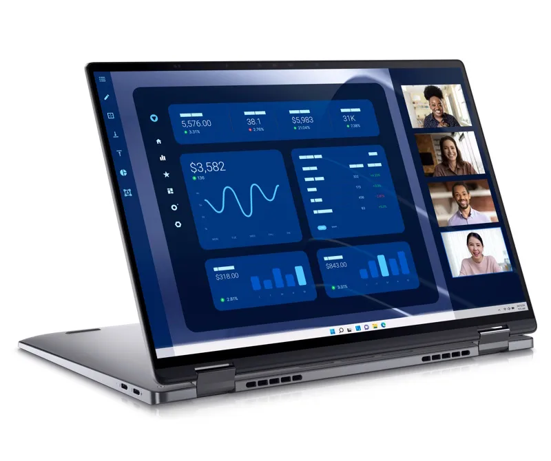DELL Latitude 9450 2-u-1 14 inch QHD+ 500nits Touch Core Ultra 7 165U 16GB 512GB SSD Backlit FP Win11Pro 3yr ProSupport laptop Slika 7