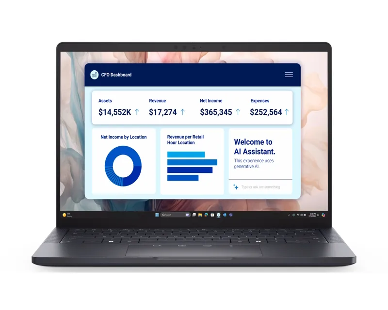 DELL Pro 13 Premium 13.3 inch FHD+ 400nits Core Ultra 5 236V 16GB 512GB SSD Backlit FP Win11Pro 3yr ProSupport laptop Slika 4