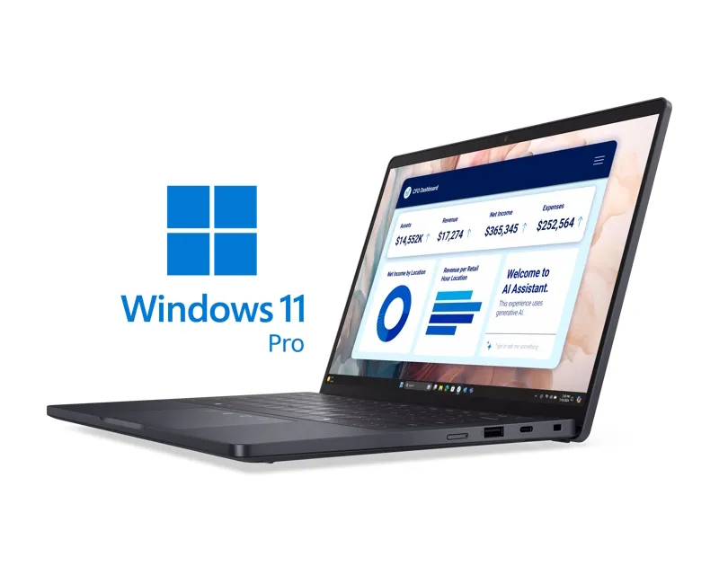 DELL Pro 13 Premium 13.3 inch FHD+ 400nits Core Ultra 5 236V 16GB 512GB SSD Backlit FP Win11Pro 3yr ProSupport laptop Slika 1