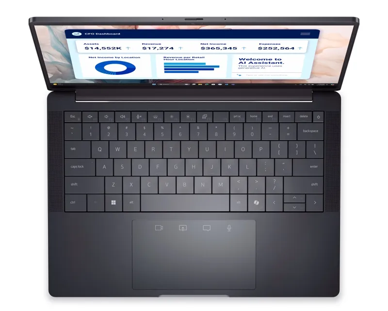 DELL Pro 13 Premium 13.3 inch QHD+ Touch 500nits Core Ultra 7 268V 32GB 512GB SSD Backlit FP Win11Pro 3yr ProSupport laptop Slika 5