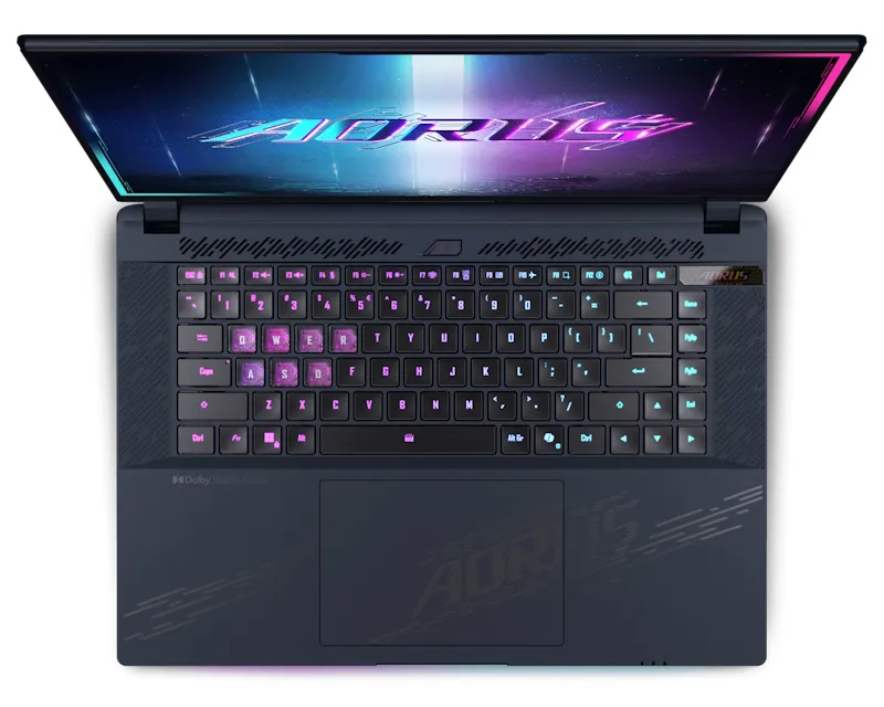 GIGABYTE AORUS MASTER 16 BYH 16 inch QHD+ OLED 240Hz 500nits Core Ultra 9 275HX 32GB 1TB SSD GeForce RTX 5080 16GB RGB Backlit Win11Pro gaming laptop Slika 5
