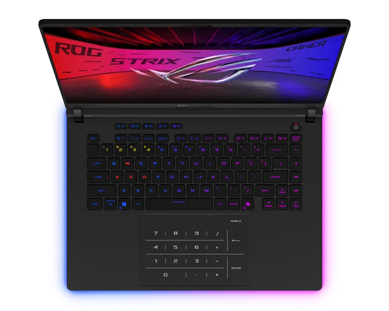 ASUS ROG Strix SCAR 16 G635LW-RW105X (16 inča 2.5K, Ultra 9 275HX, 64GB, SSD 2TB + 2TB, GeForce RTX 5080, Win11 Pro) laptop + ROG ranac Slika 4