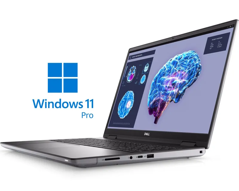 DELL Precision M7680 16 inch FHD+ 500nits i7-13850HX 32GB 1TB SSD RTX 3500 12GB Backlit FP SC Win11Pro 3yr ProSupport laptop Slika 1