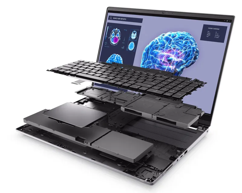 DELL Precision M7680 16 inch FHD+ 500nits i9-13950HX 32GB 1TB SSD RTX 3050 12GB Backlit FP SC Win11Pro 3yr ProSupport laptop Slika 7
