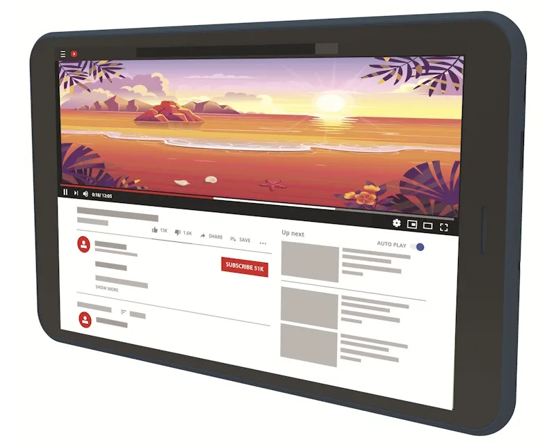 MEDIACOM Smartpad IYO 8 SP8GY 8 inch RK3562 Quad Core 2.0GHz 3GB 32GB Android 14.0 Slika 7
