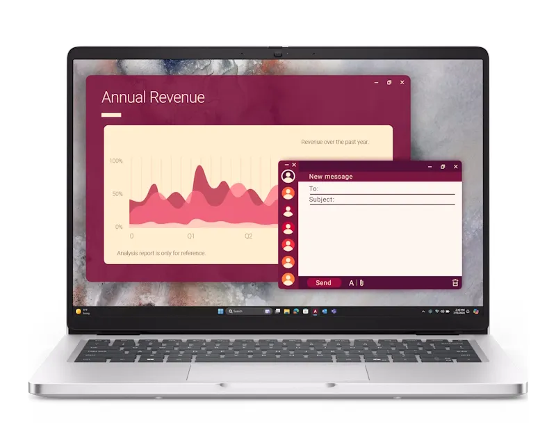 DELL Pro 14 14 inch FHD+ 300nits Core Ultra 7 255U 32GB 512GB SSD Backlit FP Win11Pro 3yr ProSupport  Slika 4