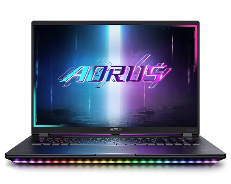 GIGABYTE AORUS MASTER 18 BZH 18 inch QHD+ 240Hz 1200nits Core Ultra 9 275HX 32GB 2TB SSD GeForce RTX 5090 24GB RGB Backlit Win11Pro gaming laptop Slika 4