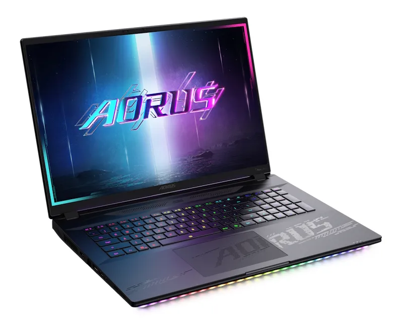 GIGABYTE AORUS MASTER 18 BZH 18 inch QHD+ 240Hz 1200nits Core Ultra 9 275HX 32GB 2TB SSD GeForce RTX 5090 24GB RGB Backlit Win11Pro gaming laptop Slika 8