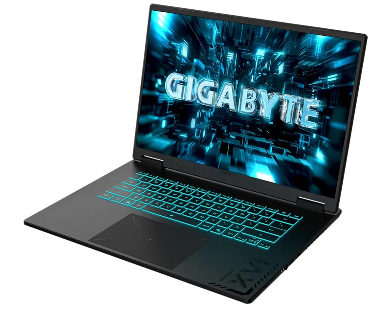 GIGABYTE A16 PRO DYH 16 inch QHD+ 165Hz 300nits Core 7 240H 32GB 1TB SSD GeForce RTX 5080 16GB Backlit gaming laptop Slika 1