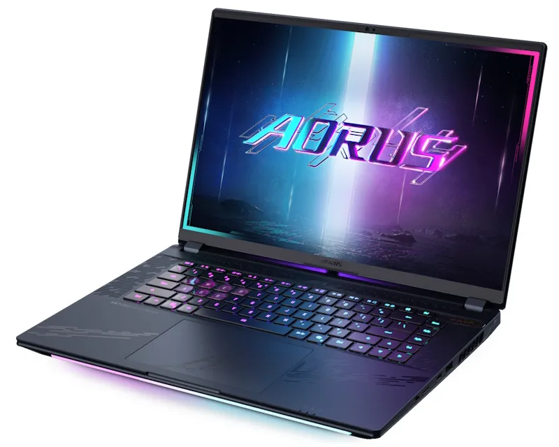GIGABYTE AORUS MASTER 16 BZH 16 inch QHD+ OLED 240Hz 500nits Core Ultra 9 275HX 64GB 2TB SSD GeForce RTX 5090 24GB RGB Backlit Win11Pro gaming laptop  Slika 7