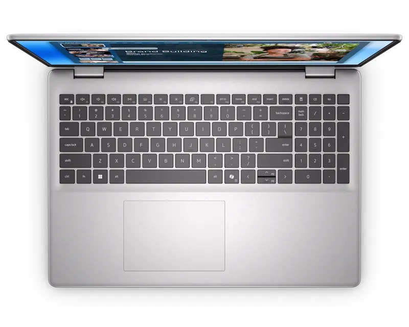 DELL 16 DC16251 16 inch FHD+ 300nits Core 5 120U 16GB 512GB SSD Backlit FP metalni silver laptop  Slika 5