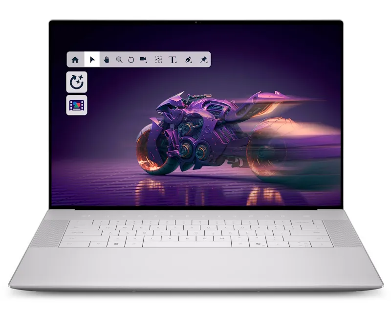 DELL 16 Premium DA16250 16.3 inch FHD+ 120Hz 500nits Core Ultra 9 285H 32GB 1TB SSD RTX 5060 8GB Backlit FP Win11Pro 3yr NBD  Slika 3