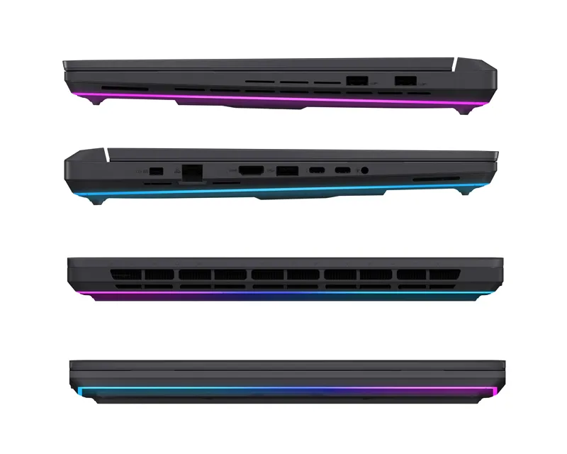 ASUS ROG Strix G16 G615LR-S5340W (16 inča 2.5K, Ultra 9 275HX, 32GB, SSD 2TB, GeForce RTX 5070 Ti, Win 11 Home) laptop + ranac  Slika 6