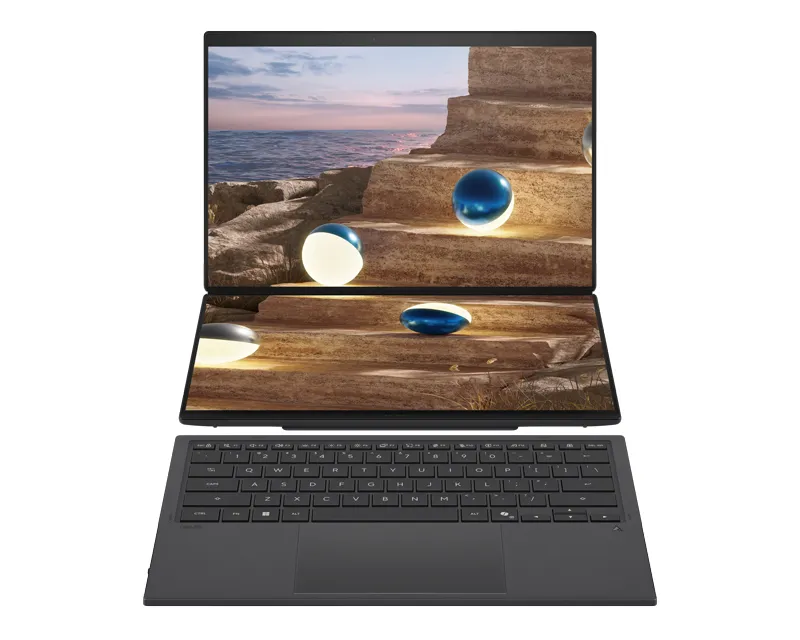 ASUS ZenBook Duo 14 OLED UX8407AA-SN151X (14 inča 3K OLED, Ultra 9 386H, 32GB, SSD 2TB, Win11 Pro) laptop  Slika 2