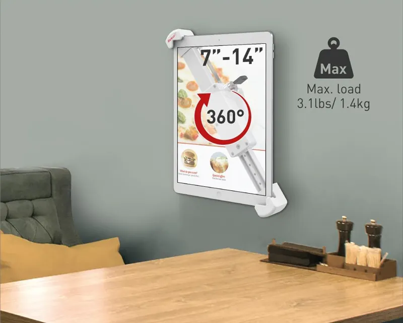 BARKAN T70VL zidni nosač za tablet od 7 do 14 inča Slika 2