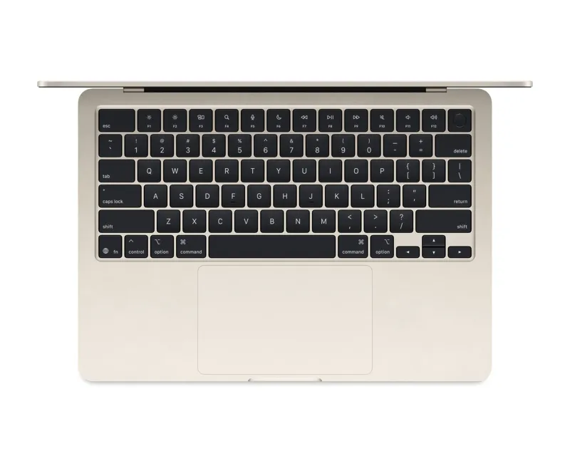 APPLE MacBook Air 13.6 inch M5 10-core CPU 8-core GPU 16GB 512GB SSD Starlight (MDHA4)  Slika 4