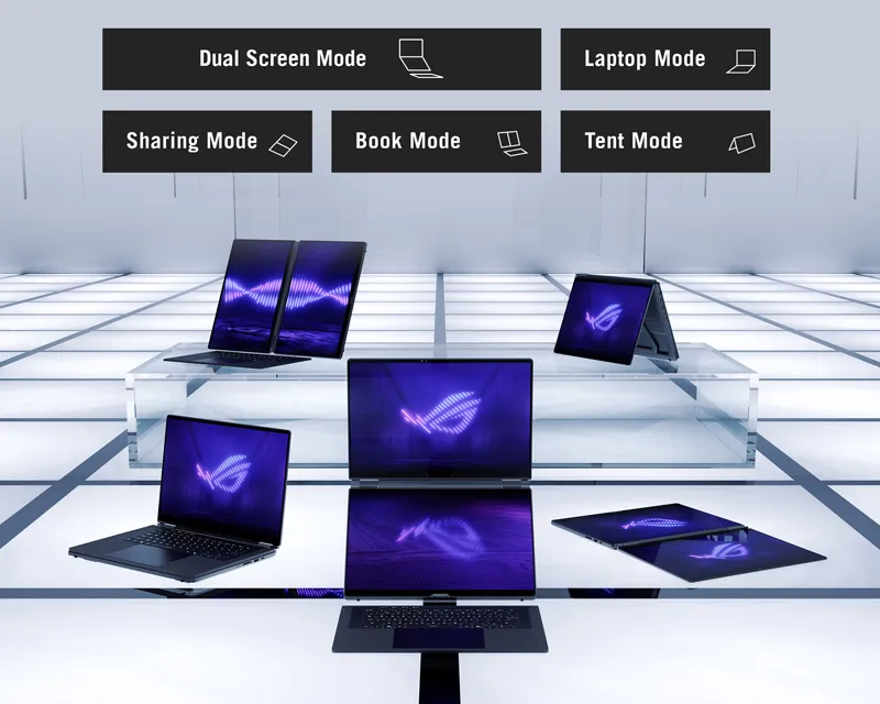 ASUS ROG Zephyrus Duo 16 GX651AX-SR103X (16 inča 3K, Ultra 9 386H, 64GB, 2TB SSD, GeForce RTX 5090, Win11 Pro) laptop  Slika 7