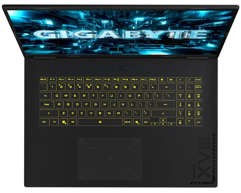 GIGABYTE A18 Pro DXJ 18 inch QHD+ 165Hz 300nits Core 7 240H 32GB 1TB SSD GeForce RTX 5070 Ti 12GB RGB Backlit gaming laptop  Slika 5