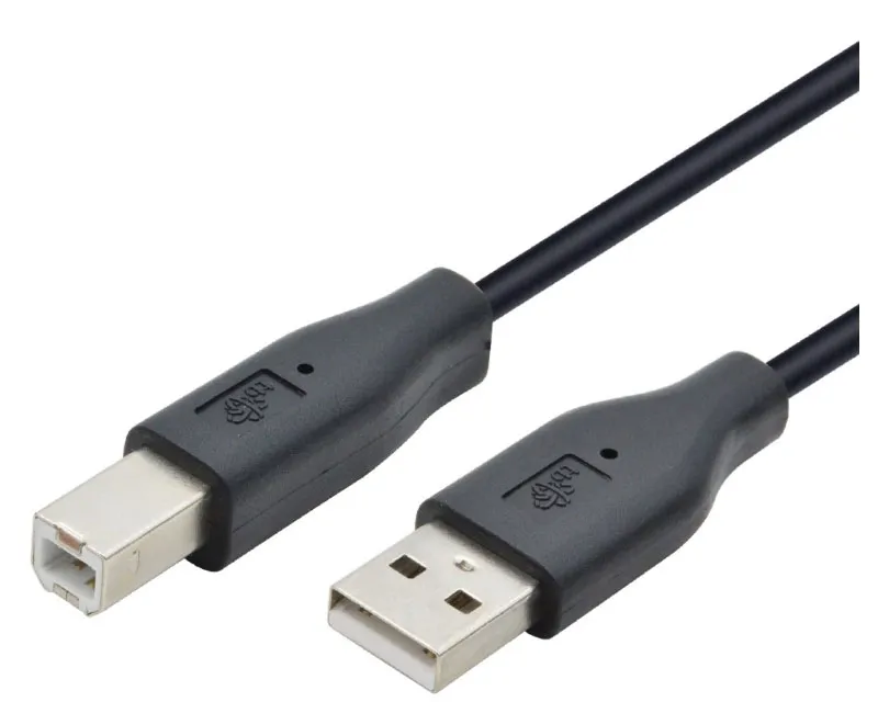 FAST ASIA Kabl USB A - USB B M/M 1.8m crni  Slika 1