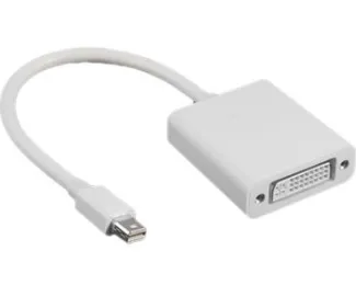 FAST ASIA Adapter - konvertor Mini DisplayPort (M) - DVI (F) beli Slika 1