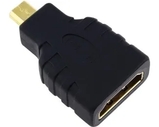 FAST ASIA Adapter Micro HDMI (M) - HDMI (F) crni Slika 1