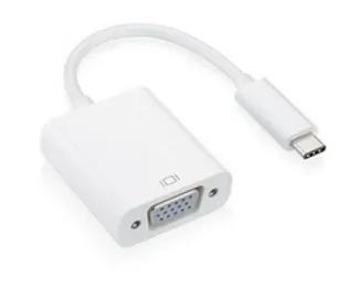 FAST ASIA Adapter-konvertor USB 3.1 tip C (M) - VGA (F) srebrni Slika 1