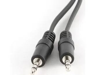 E-GREEN Kabl audio 3.5mm - 3.5mm M/M 5m crni Slika 1