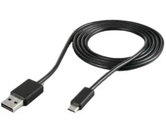 E-GREEN Kabl 2.0 USB A - USB Micro-B M/M 1m crni Slika 1