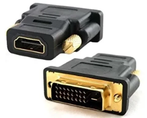 E-GREEN Adapter DVI-D Dual Link (M) - HDMI (F) crni Slika 1