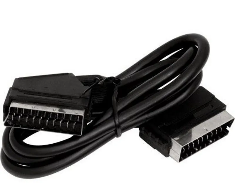 E-GREEN Kabl Scart M/M 1.5m crni Slika 1