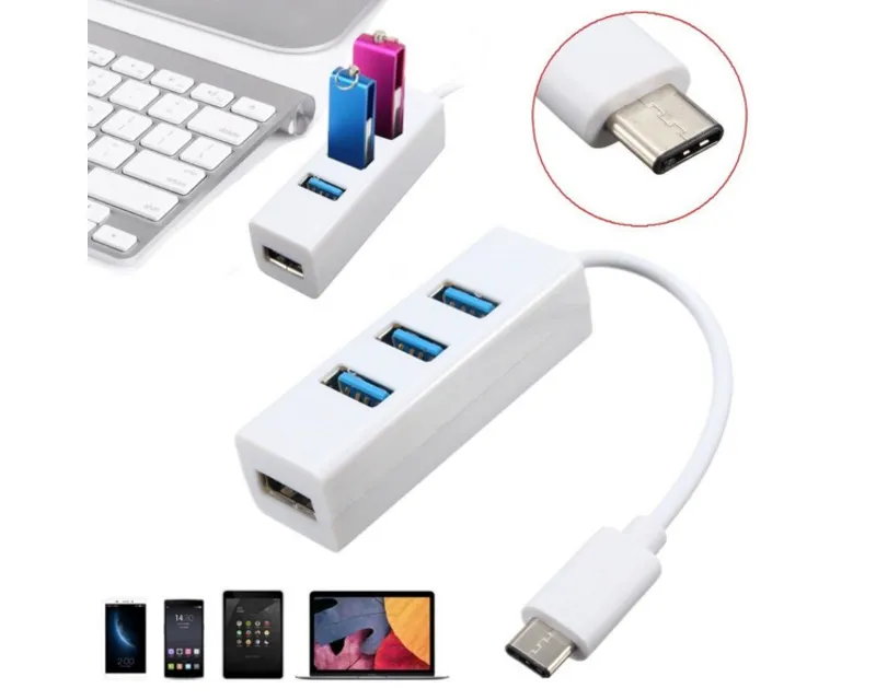 FAST ASIA USB 3.1 tip C na 4xHUB 3.0 Slika 1