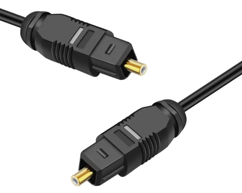 FAST ASIA Audio optički kabl 2,2mm (Toslink) 1m, crni  Slika 1
