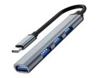 FAST ASIA TIP C 3.1 HUB na 4 x HUB 3.0 sivi Slika 1