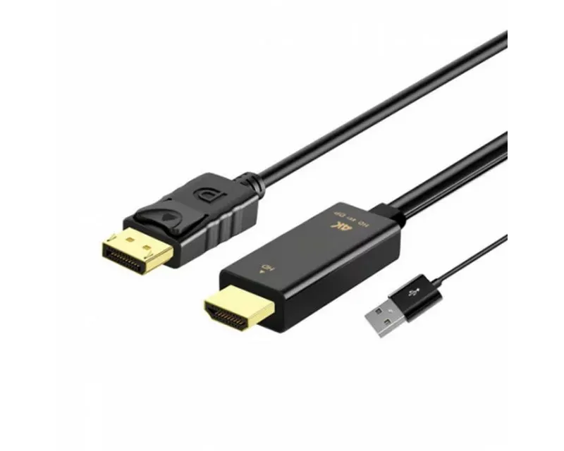 FAST ASIA Kabl HDMI + USB 2.0 na DisplayPort (m/m) 1.8m Slika 1