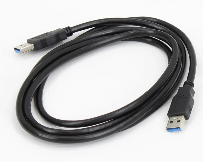 E-GREEN Kabl 3.0 USB A - USB 3.0 A M/M 1.8m crni  Slika 1