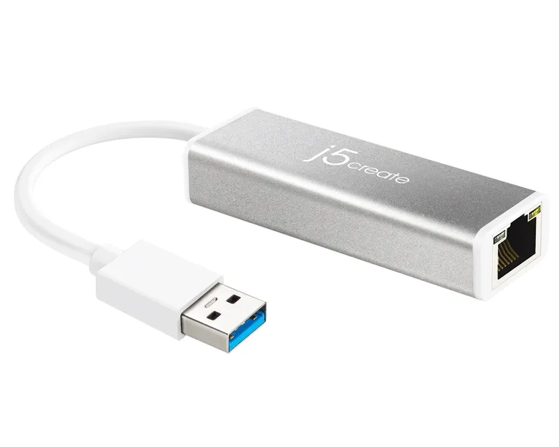 FAST ASIA Adapter USB 3.0 - Gigabit ethernet metal sivi  Slika 1