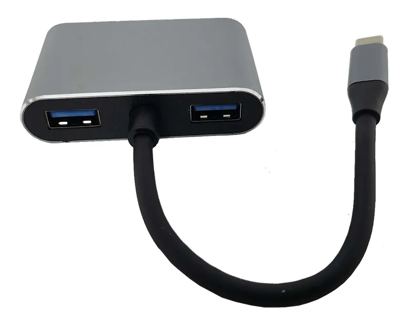 FAST ASIA Adapter-konvertor TIP C na 2xUSB 3.0+TIP C+RJ45 Slika 2