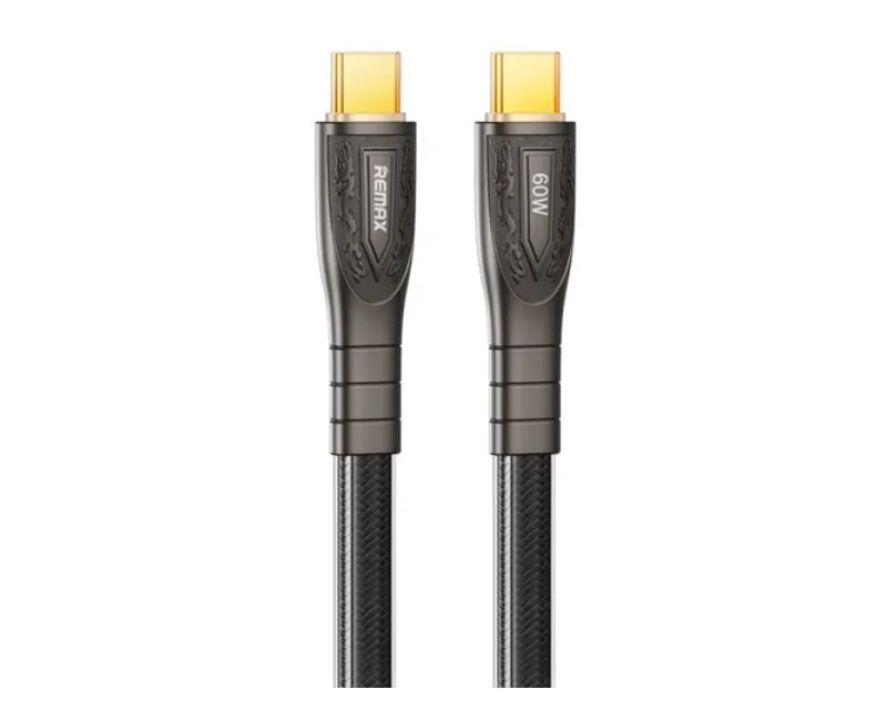 REMAX DATA kabl Prime TIP C na TIP C RC-C166 60W, 1.2m crni Slika 1