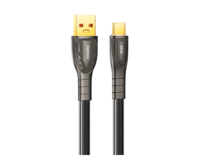 REMAX DATA kabl Prime 66W TIP C RC-C167 1.2m crni Slika 1