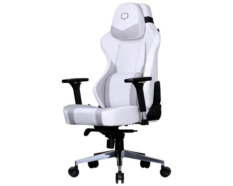 COOLER MASTER Caliber X2C CMI-GCX2C-GW Gaming stolica bela Slika 2