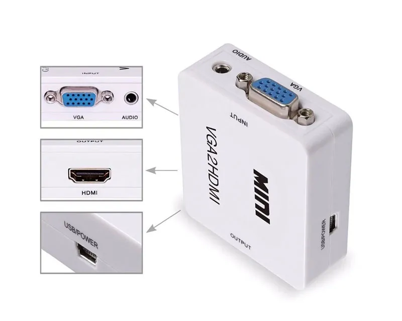 MAXPRO LINE Konverter VGA na HDMI aktivni STAR  Slika 2