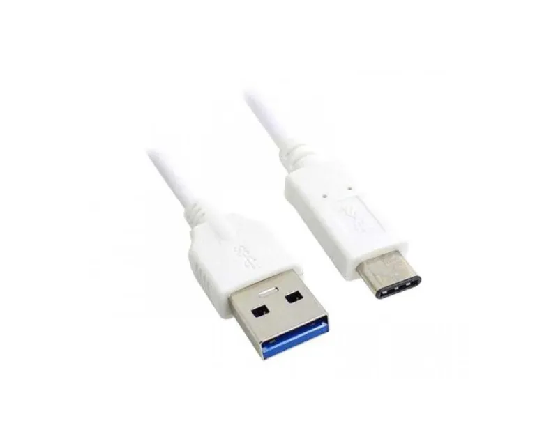 E-GREEN Kabl 3.0 USB A - USB 3.1 tip C M/M 1.5m (za Huawei) 66W, 6A beli Slika 1