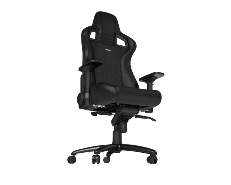 NOBLECHAIRS EPIC Real Leather Gaming stolica crna  Slika 3