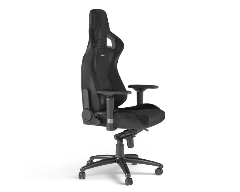 NOBLECHAIRS EPIC Real Leather Gaming stolica crna  Slika 5