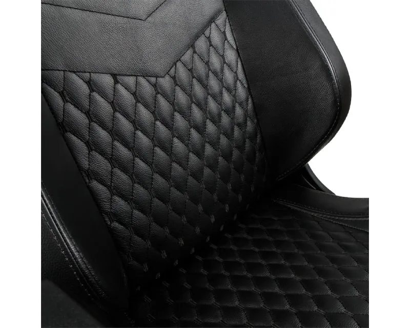 NOBLECHAIRS EPIC Real Leather Gaming stolica crna  Slika 8