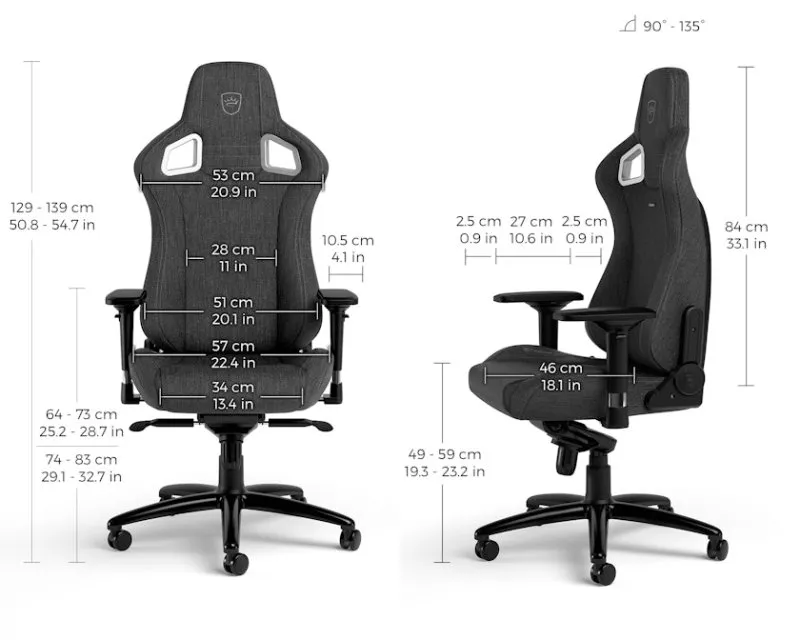 NOBLECHAIRS EPIC TX Gaming stolica  Slika 6